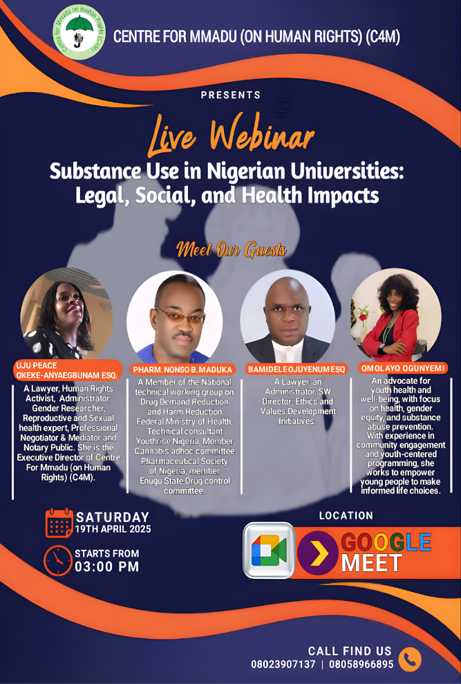 live webinar on substance abuse